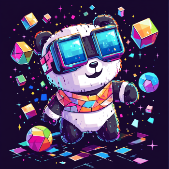 Pixelated Panda